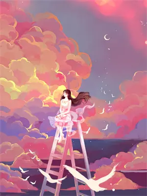 美术生猎奇风绘画
